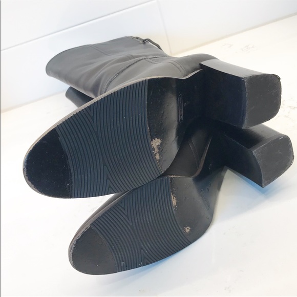 COACH “Coty” Full Smooth Leather Boots - Picture 8 of 8